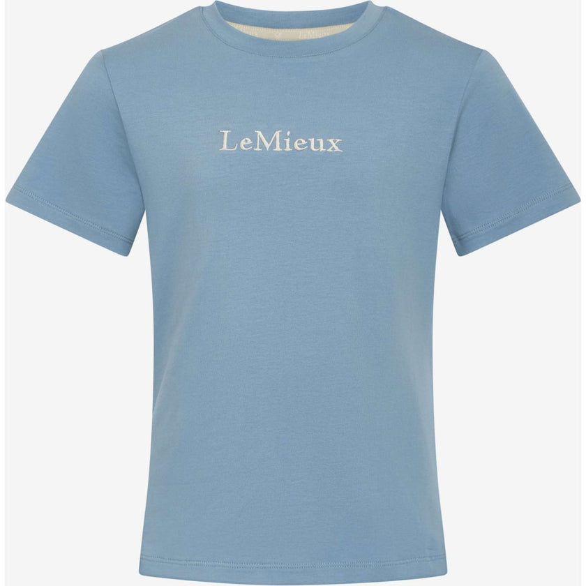 LeMieux Camiseta Young Rider Classique Ice Blue