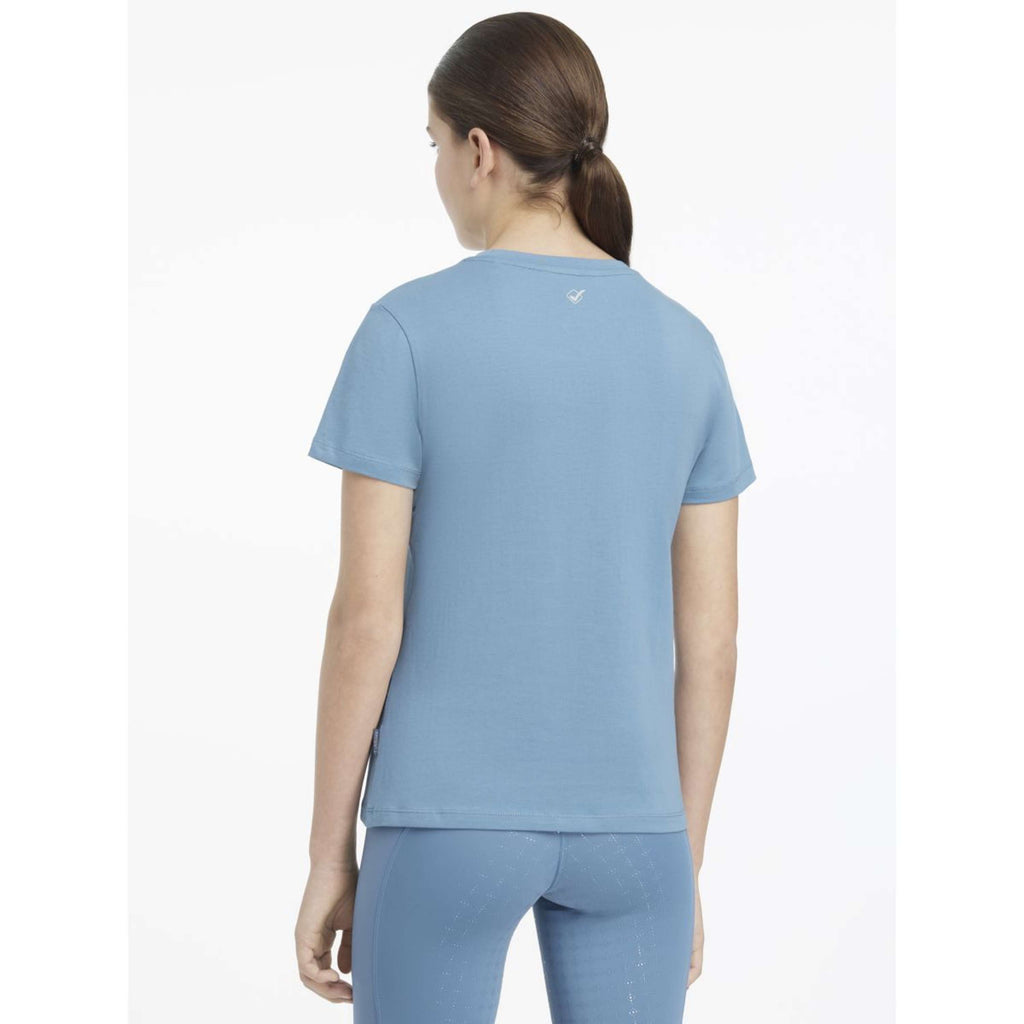 LeMieux Camiseta Young Rider Classique Ice Blue