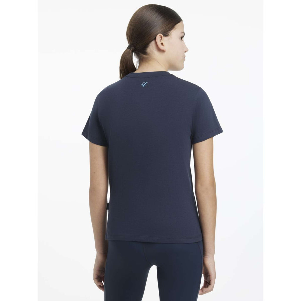 LeMieux Camiseta Young Rider Classique Navy