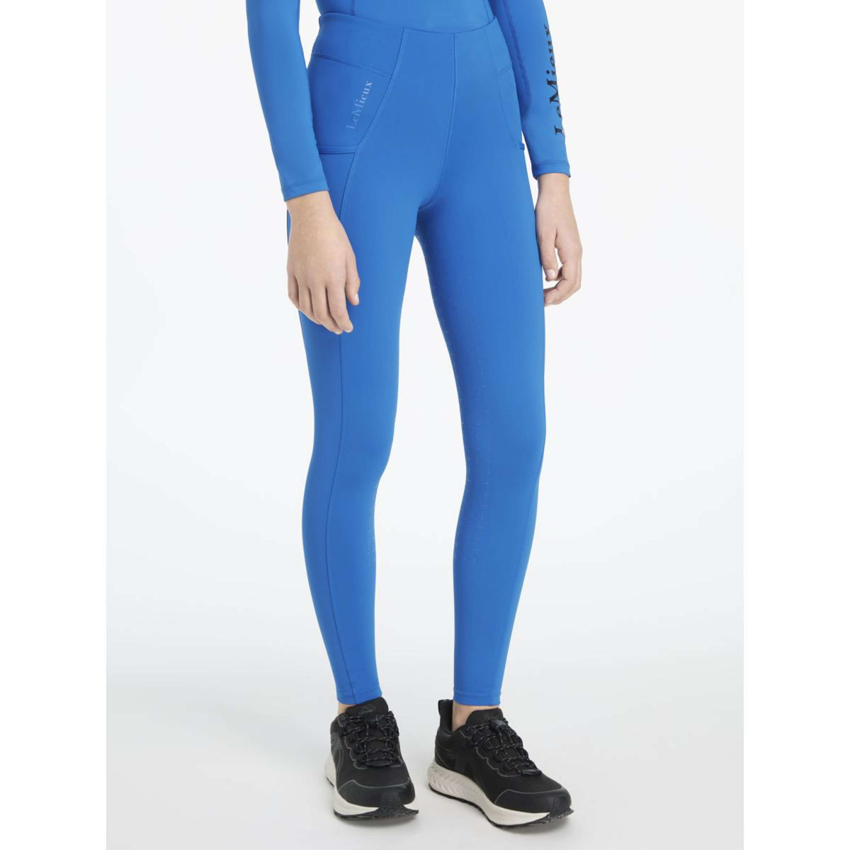 LeMieux Legging de Equitación Young Rider Orla Azul Benetton