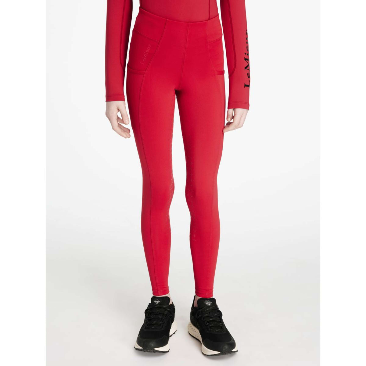 LeMieux Legging de Equitación Young Rider Orla Chilli