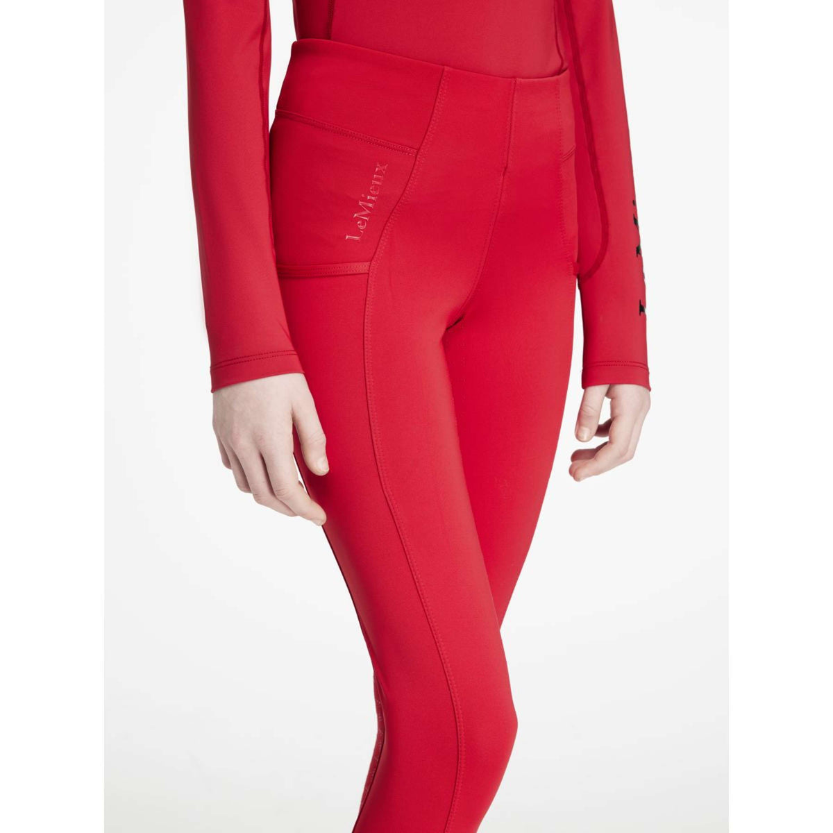 LeMieux Legging de Equitación Young Rider Orla Chilli