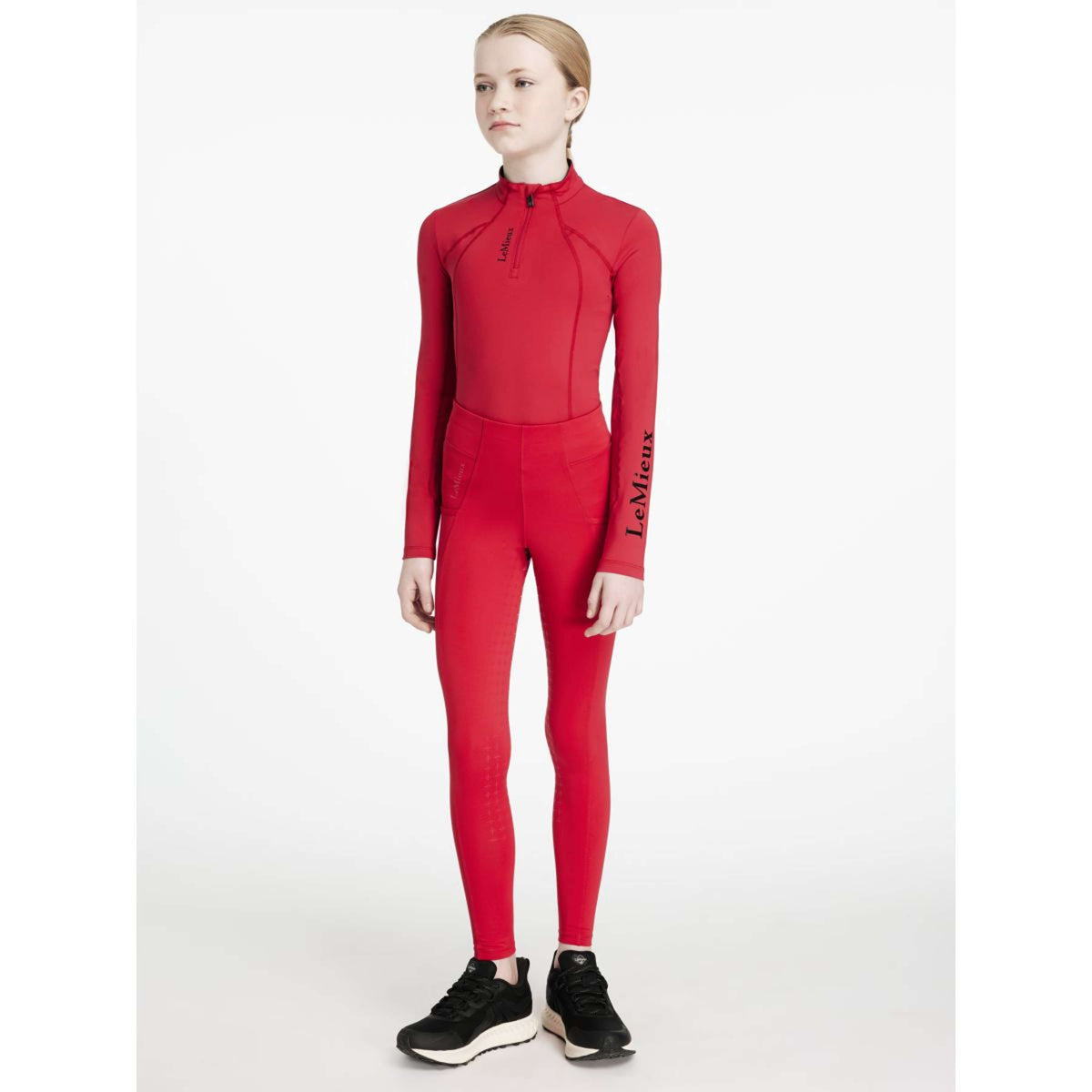 LeMieux Legging de Equitación Young Rider Orla Chilli