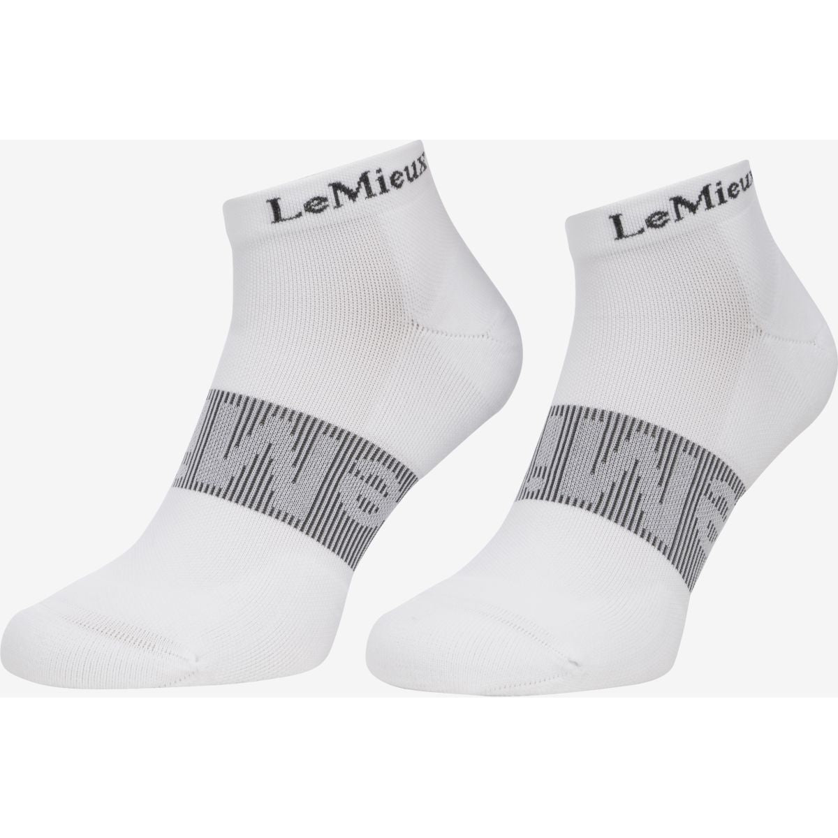 LeMieux Calcetines Trainer 3 Pack Blanco