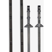 LeMieux Riendas Ergo Grip Rubber Negro