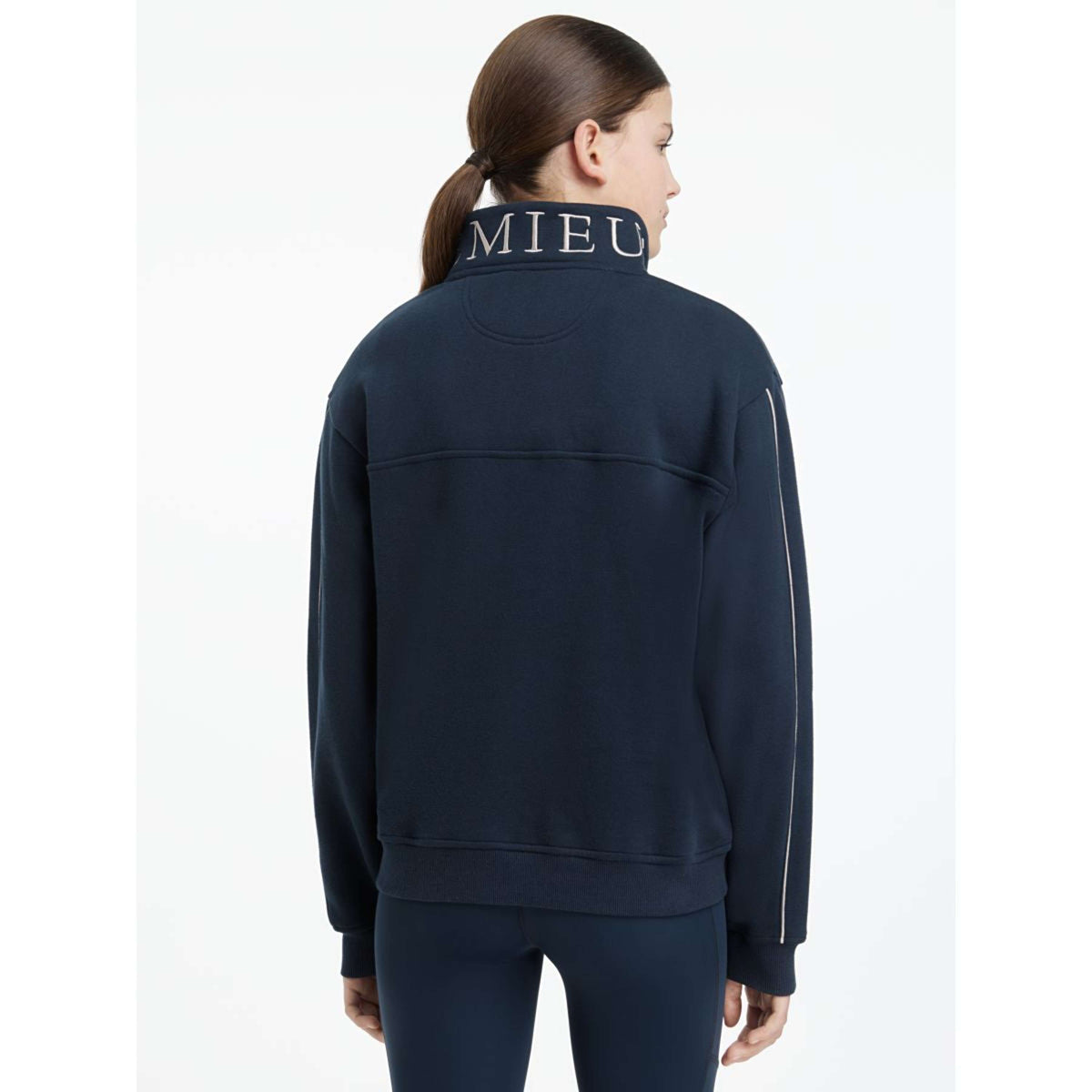 LeMieux Suéter Young Rider Kate Quarter Zip Navy