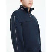 LeMieux Suéter Young Rider Kate Quarter Zip Navy