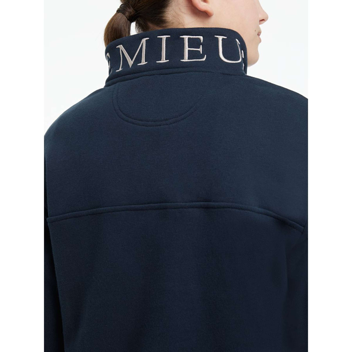 LeMieux Suéter Young Rider Kate Quarter Zip Navy