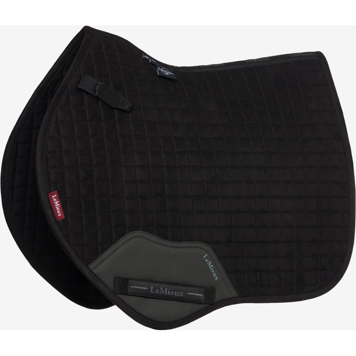 LeMieux Mantilla Mini Suede Square Close Contact Negro