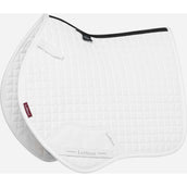 LeMieux Mantilla Mini Suede Square Close Contact Blanco