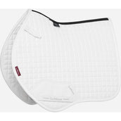 LeMieux Mantilla Mini Suede Square Close Contact Blanco