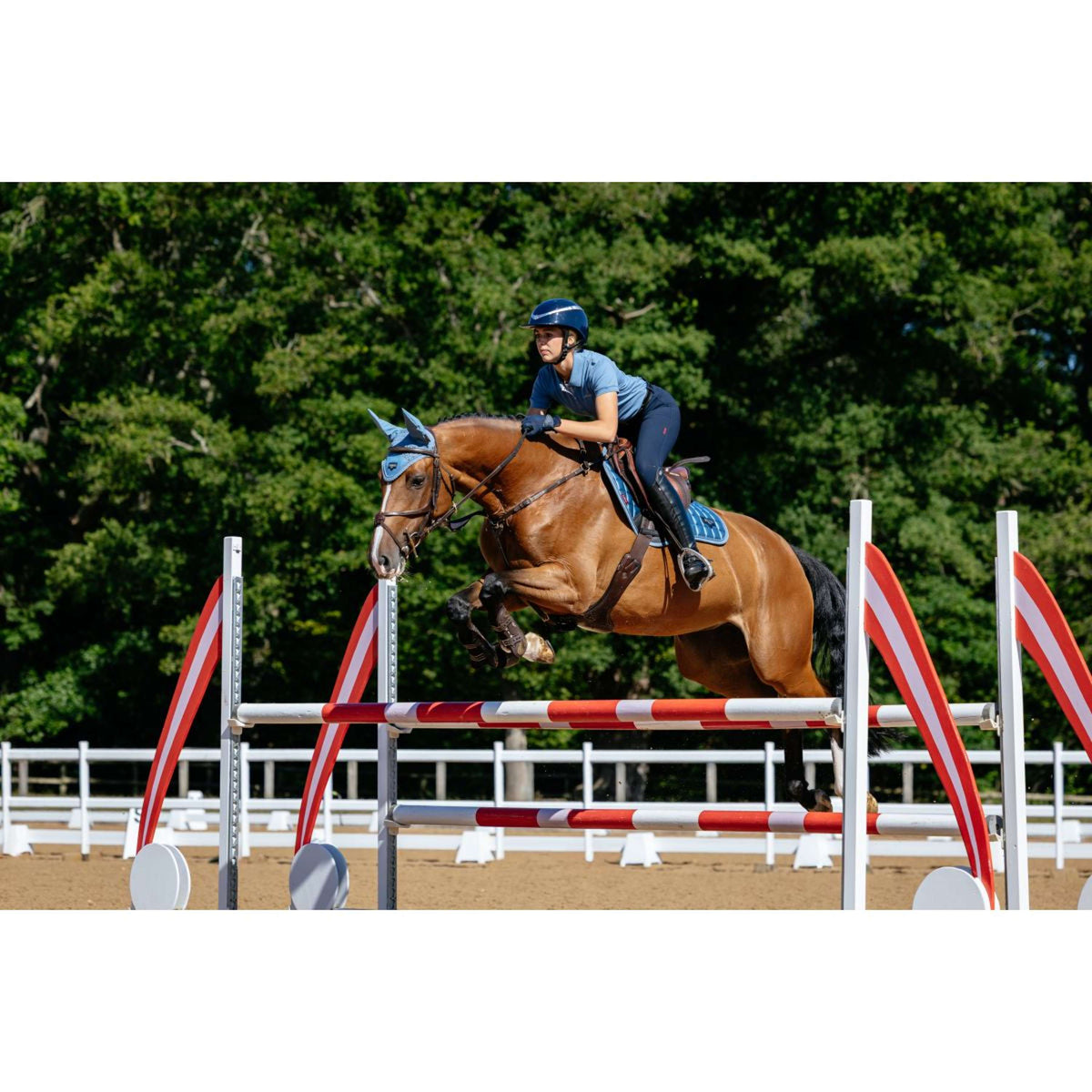 LeMieux Mantilla Loire Classic Square Close Contact Ice Blue