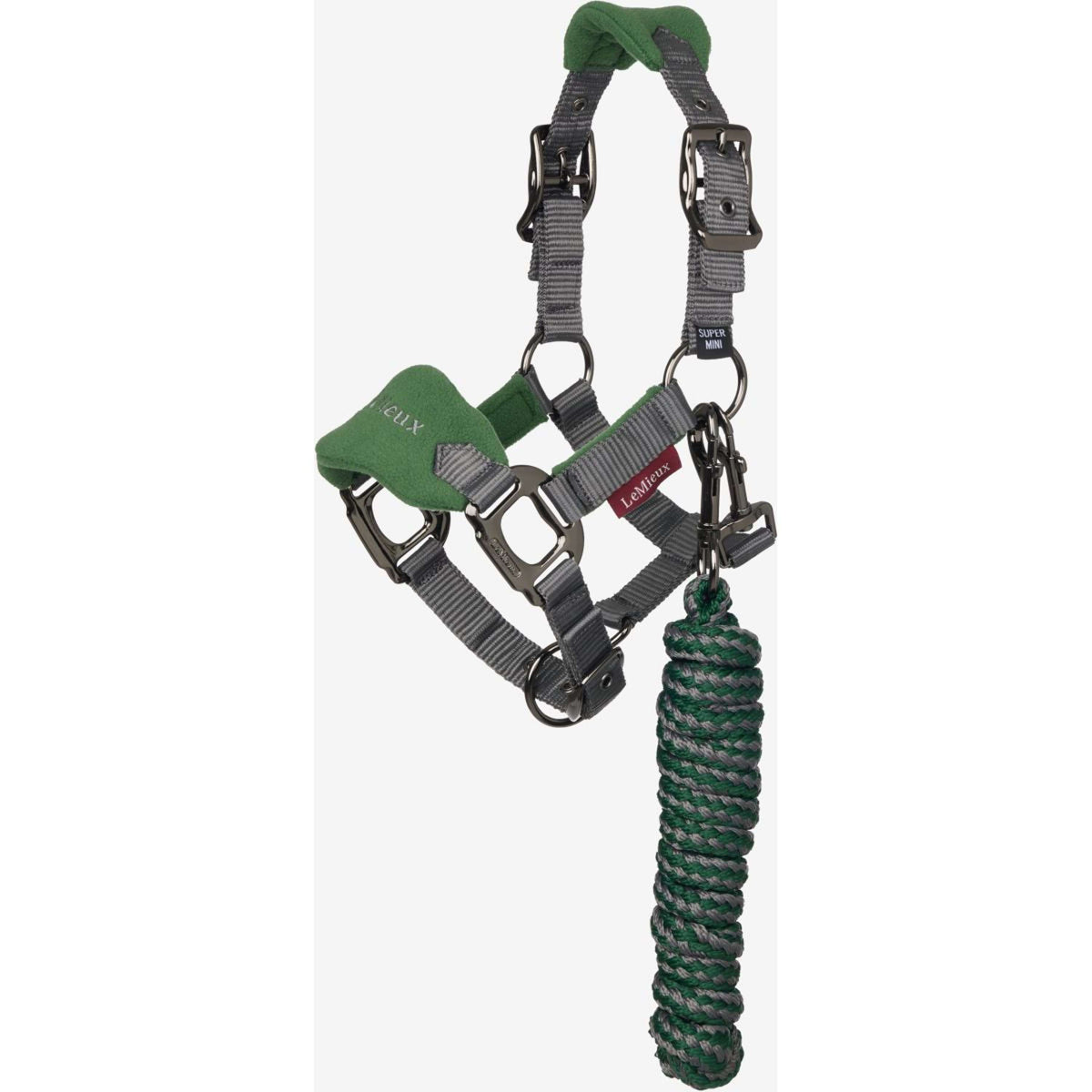 LeMieux Juego de Cabestro Mini Vogue Hunter Green