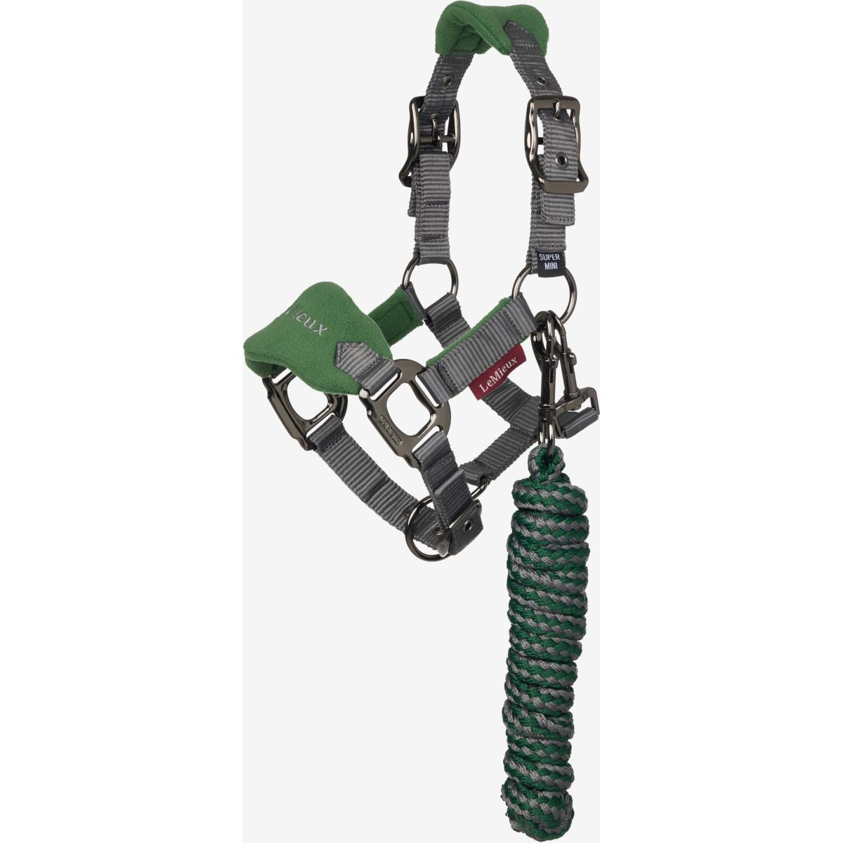 LeMieux Juego de Cabestro Mini Vogue Hunter Green