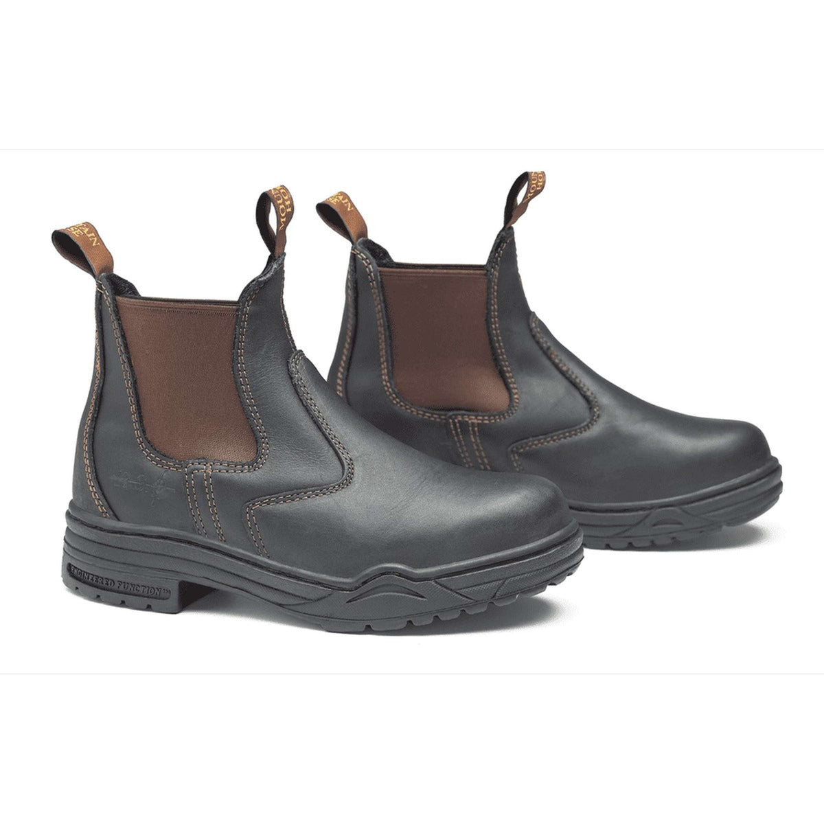 Mountain Horse Botines Protective Marron oscuro