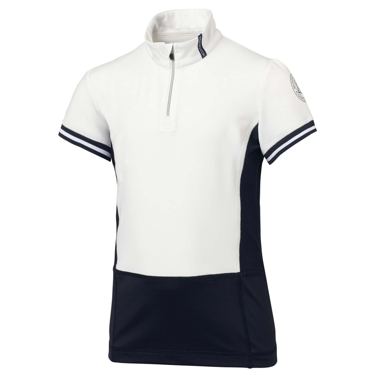 Mountain Horse Camiseta de Competición Brilliant Event Top Junior Blanco