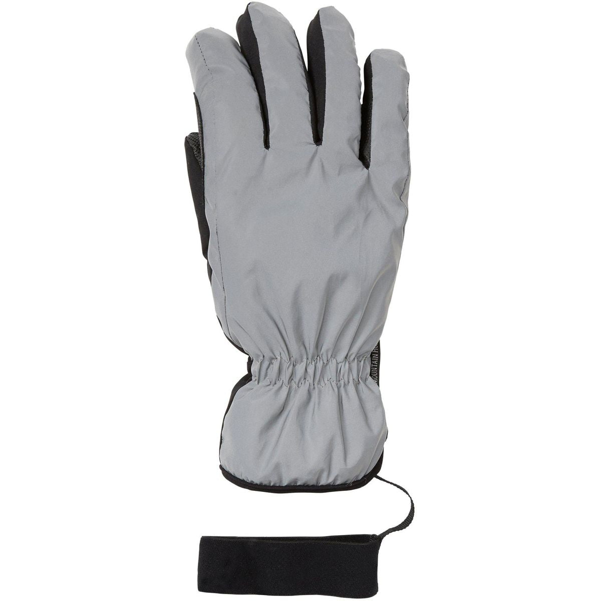 Mountain Horse Guantes de Equitación Flash Jr Plata/Negro