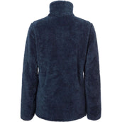 Mountain Horse Sudadera con capucha y cremallera Fuzzy Fleece Azul
