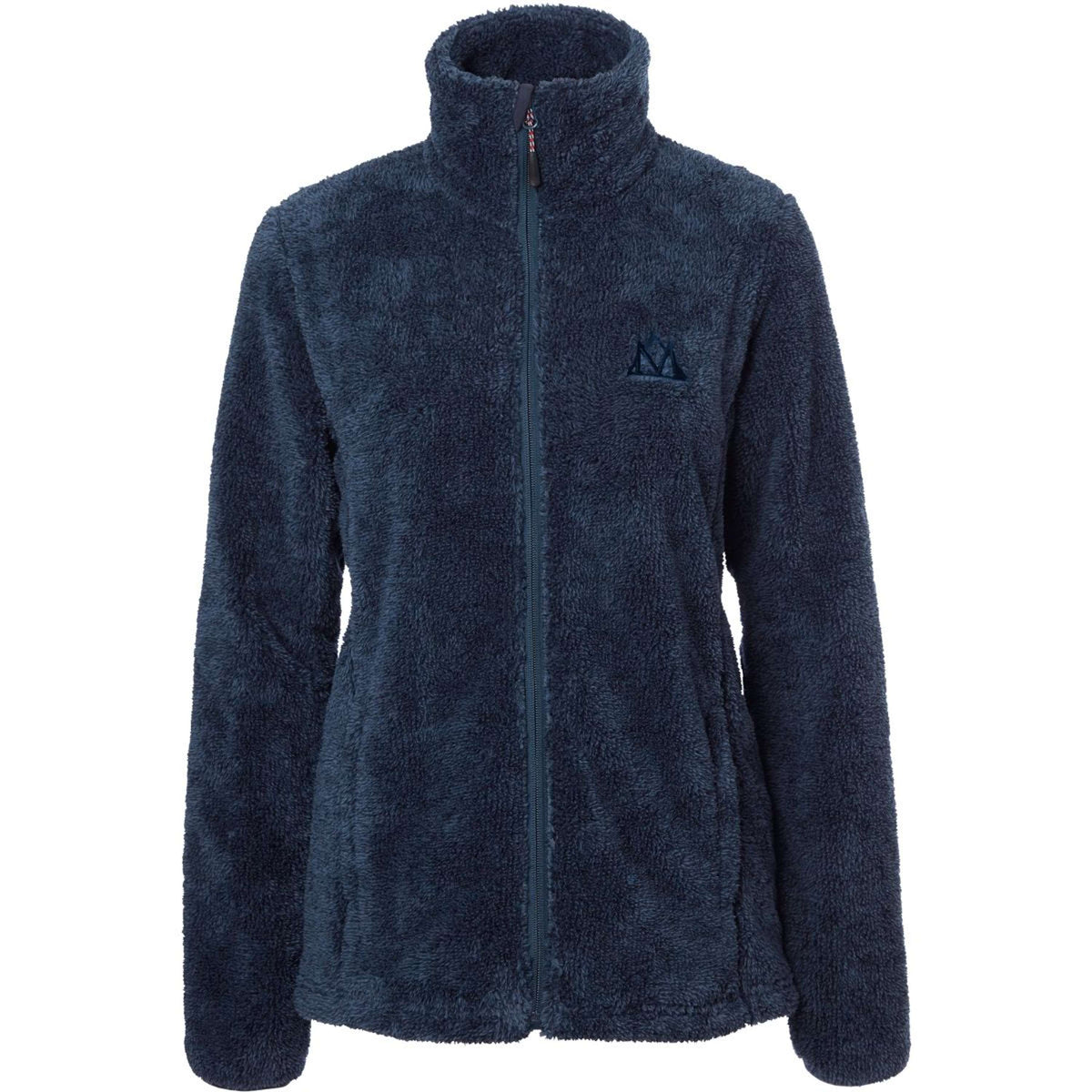 Mountain Horse Sudadera con capucha y cremallera Fuzzy Fleece Azul