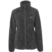 Mountain Horse Sudadera con capucha y cremallera Fuzzy Fleece Gris