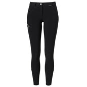 Mountain Horse Pantalón de Equitación Frost Tech con Asiento de Silicona Negro