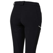 Mountain Horse Pantalón de Equitación Frost Tech con Asiento de Silicona Negro
