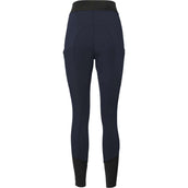 Mountain Horse Legging de Equitación Megan Knee Grip Navy