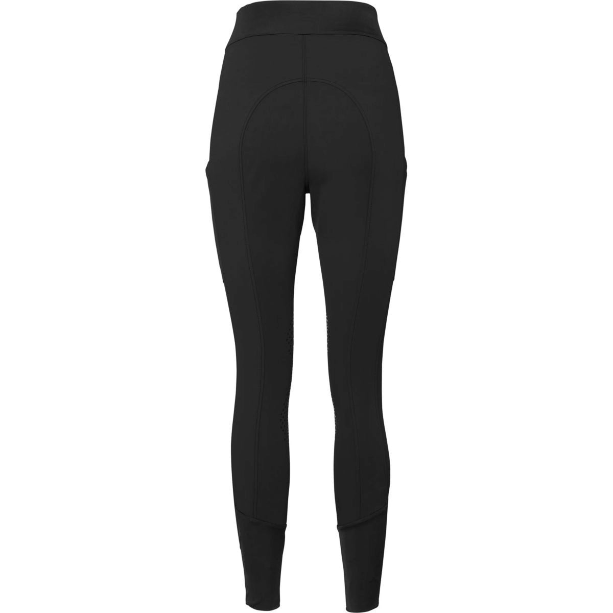Mountain Horse Legging de Equitación Megan Knee Grip Negro
