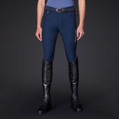Mountain Horse Pantalón de Equitación Robin Knee Grip Hombres Navy