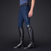 Mountain Horse Pantalón de Equitación Robin Knee Grip Hombres Navy