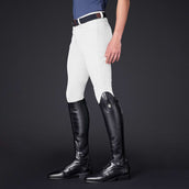 Mountain Horse Pantalón de Equitación Robin Knee Grip Hombres Blanco