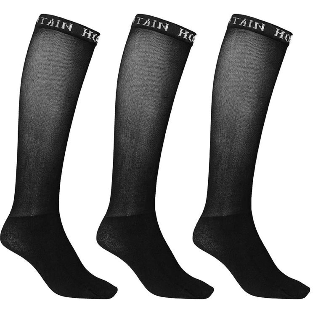 Mountain Horse Calcetines Competition Negro