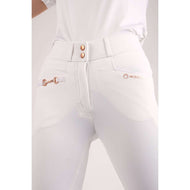 Montar Pantalones Molly Rosegold Highwaist FullGrip Blanco