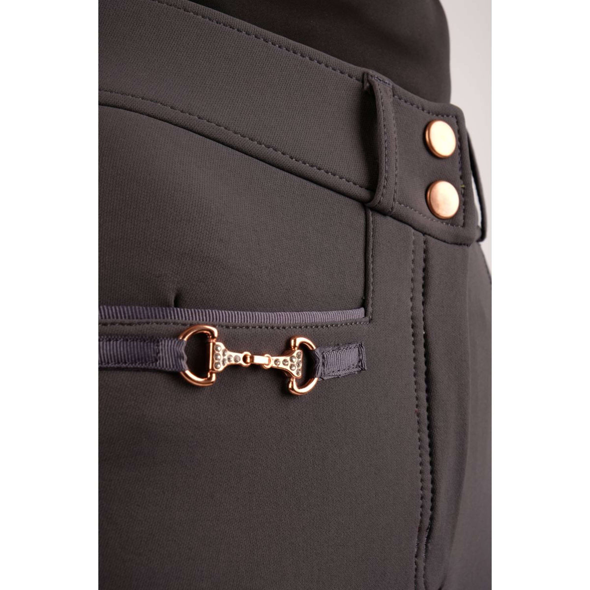 Montar Pantalones Molly Rosegold Highwaist FullGrip Gris