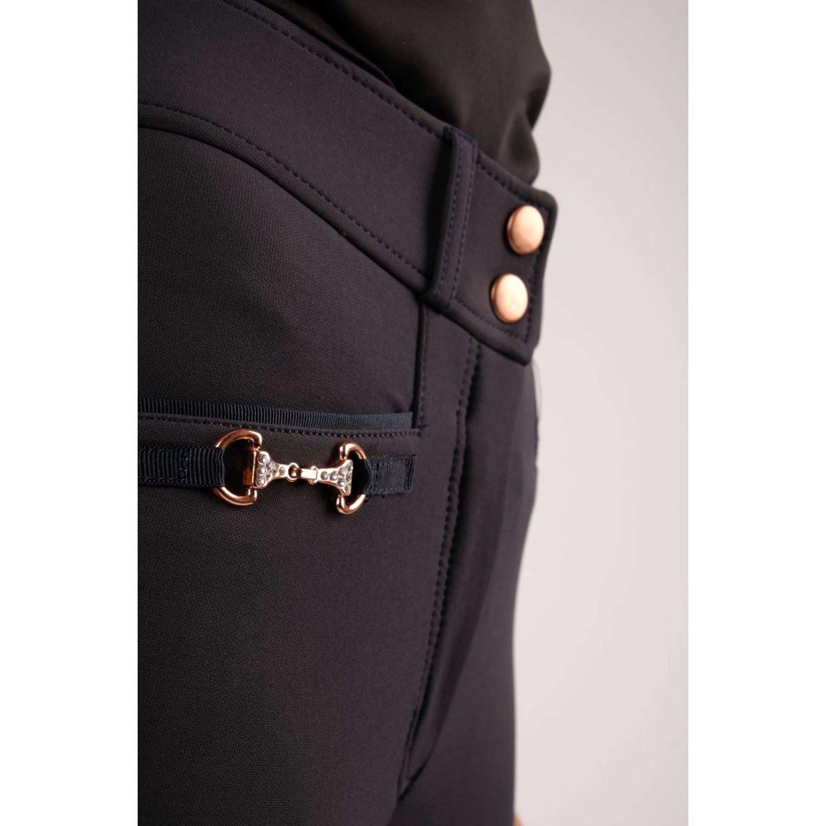 Montar Pantalones Molly Rosegold Highwaist FullGrip Navy