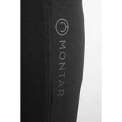 Montar Pantalón de Equitación Highwaist Agarre de Rodilla Negro