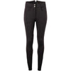 Montar Pantalón de Equitación Highwaist Agarre de Rodilla Negro