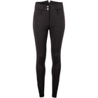 Montar Pantalón de Equitación Highwaist Agarre de Rodilla Negro