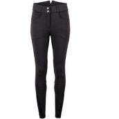 Montar Pantalones Highwaist Agarre de rodilla Navy