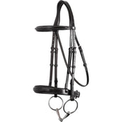 Montar Brida Cuero Ecológico Hunter Negro