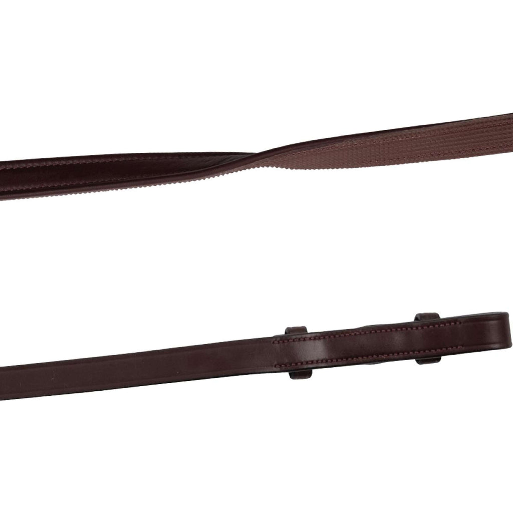 Montar Riendas Cuero/Goma Frech Hooks Eco Marron
