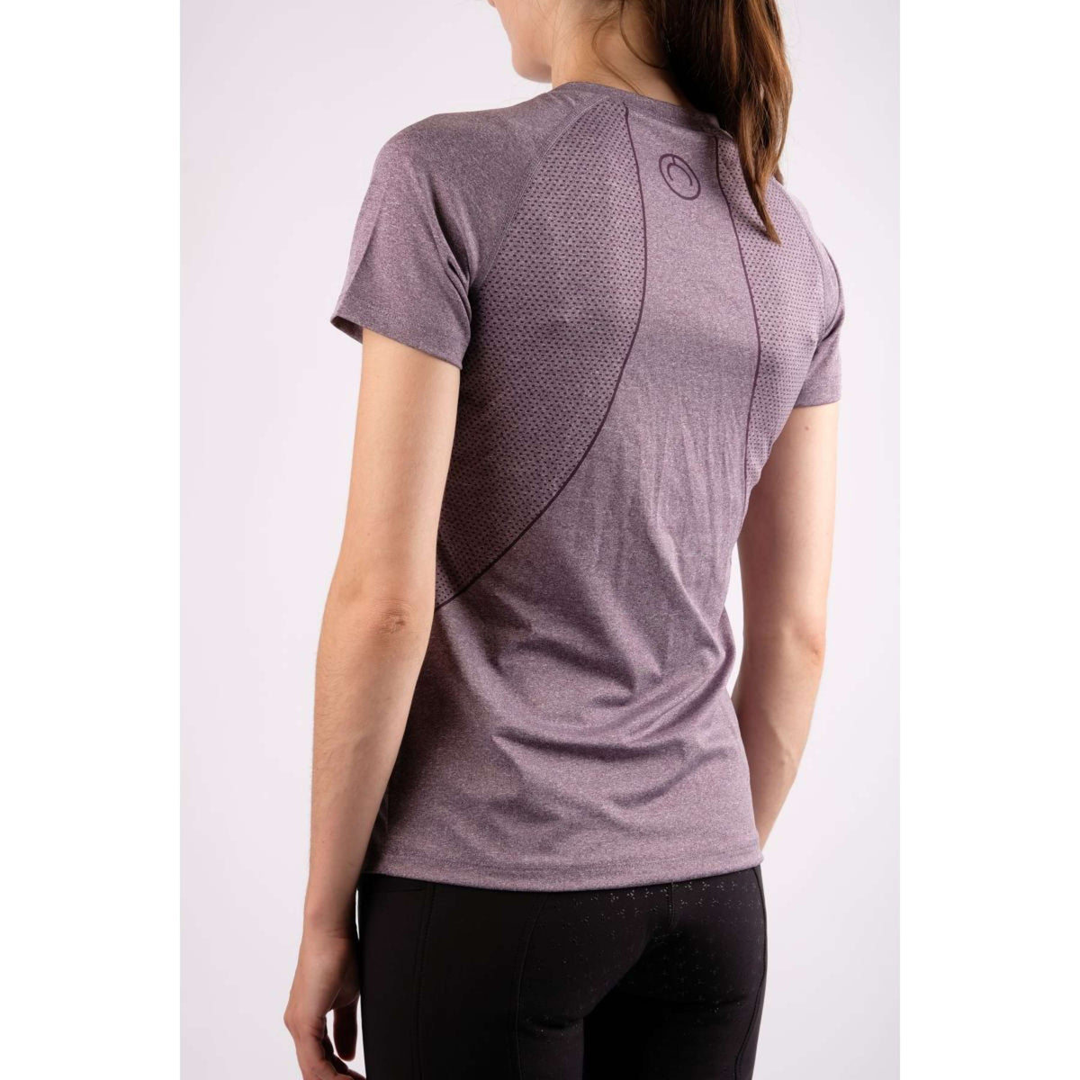 Montar Shirt Aspen Mangas Cortas Ciruela