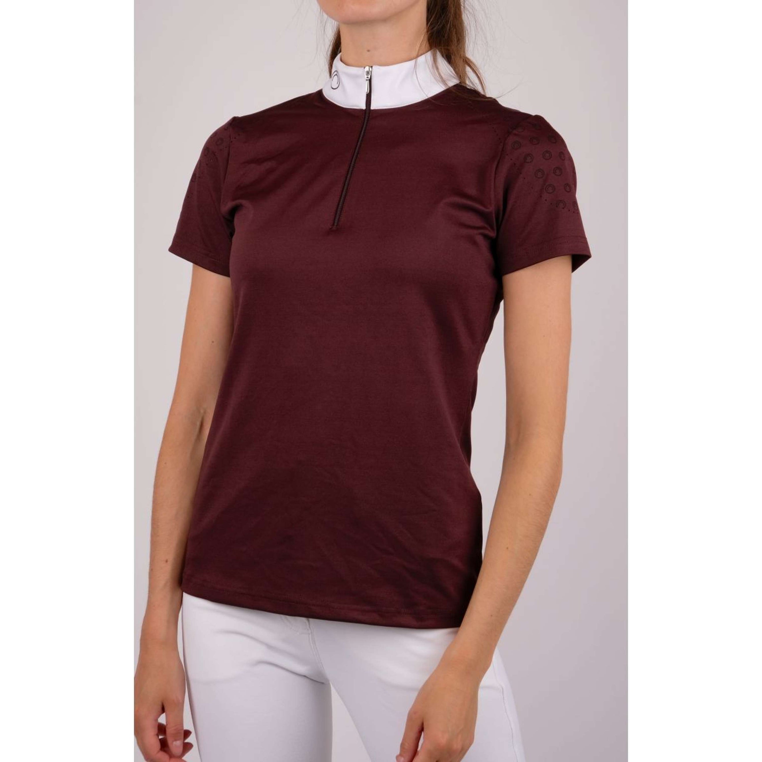 Montar Camiseta de Competición Rowan Ciruela Montar Camiseta de Competición Rowan Ciruela