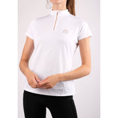 Montar Poloshirt Everly Rosegold Blanco