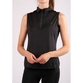Montar Poloshirt Fiona Sin Mangas Negro