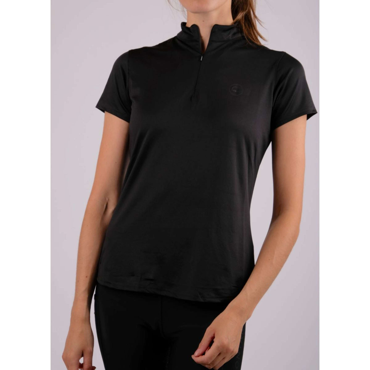 Montar Shirt Rebecca Mangas Cortas Negro
