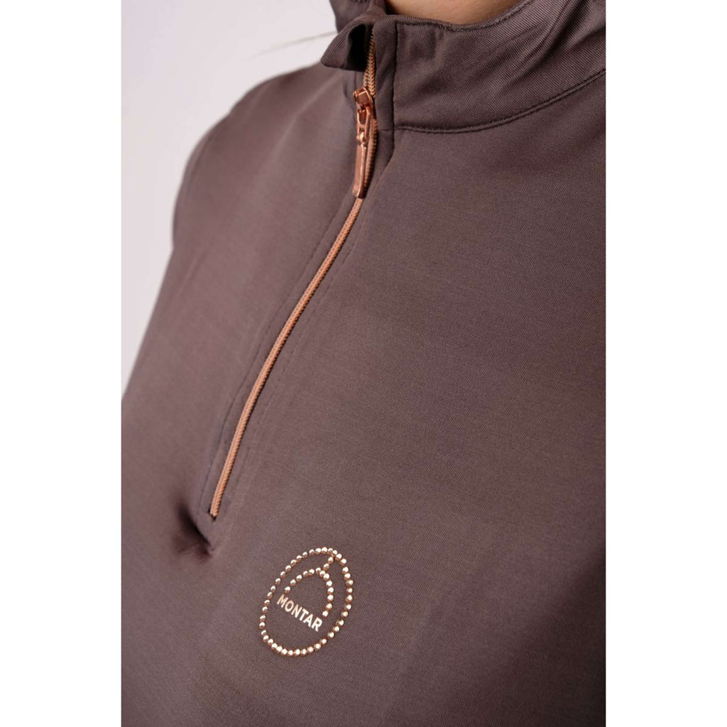 Montar Poloshirt Everly Rosegold Gris