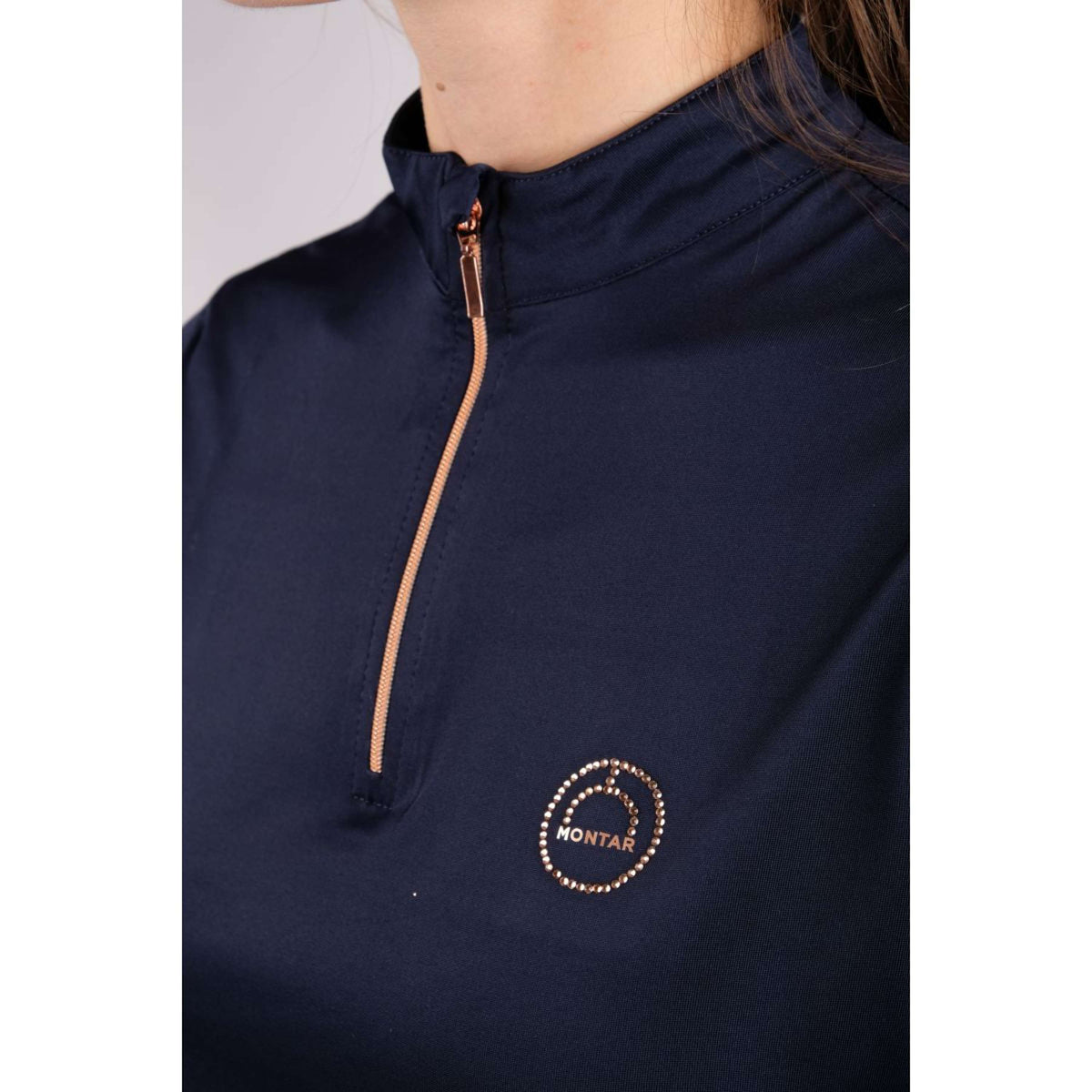 Montar Poloshirt Everly Rosegold Navy