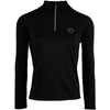 Montar Polo Everly Crystal Logo Mangas Largas Negro