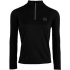 Montar Polo Everly Crystal Logo Mangas Largas Negro